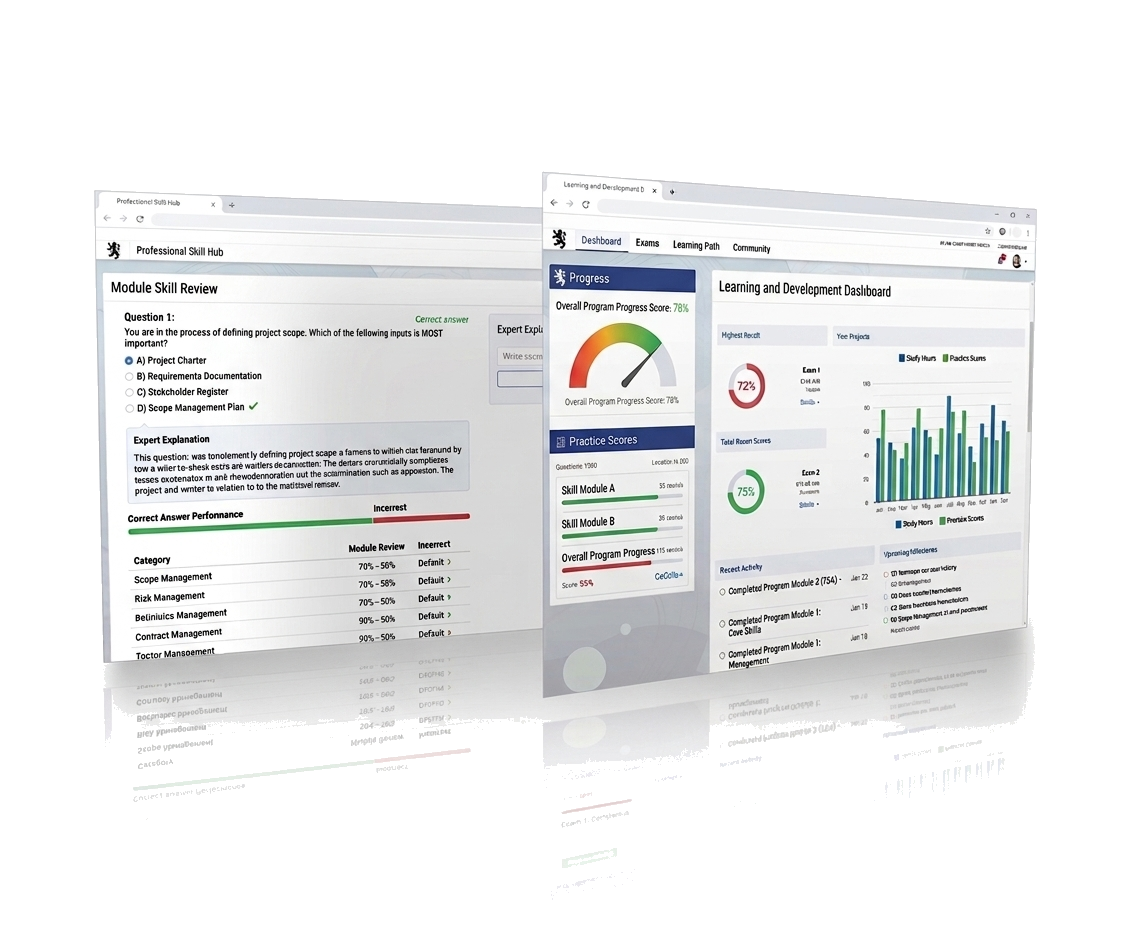 AeroMed Cert progress dashboard preview
