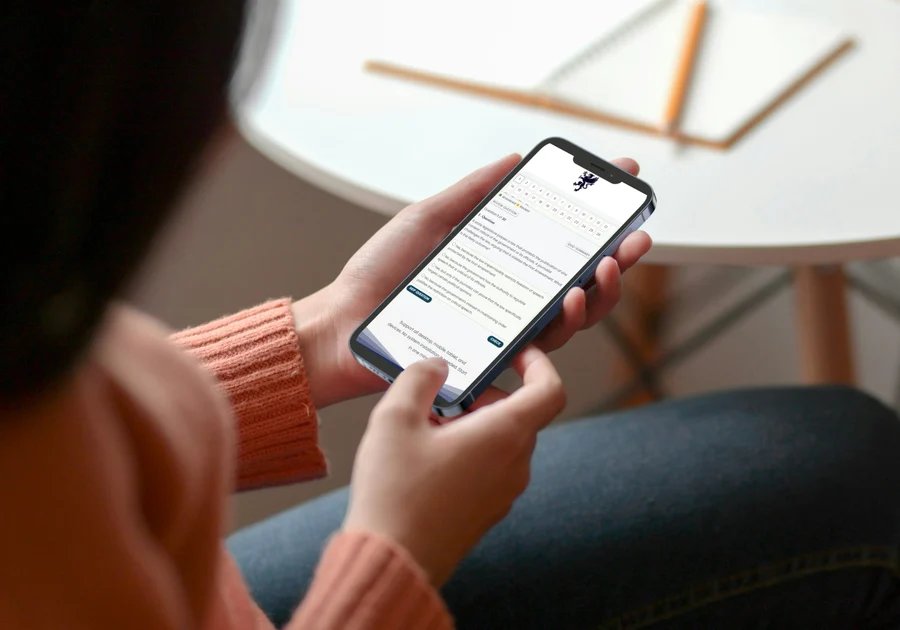 EASA Class 2 Medical Certificate Examination practice running on a phone, tablet and laptop